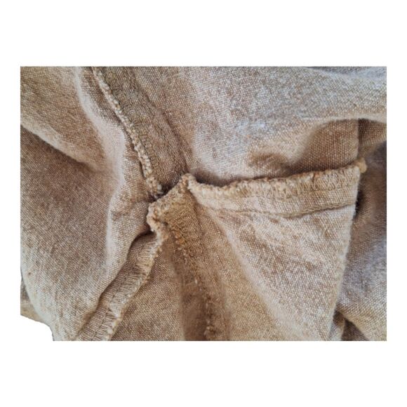 Linen Blend 7" Jogger Shorts Pull On Drawstring NWOT Old Navy Mens XL Tan - Picture 11 of 13